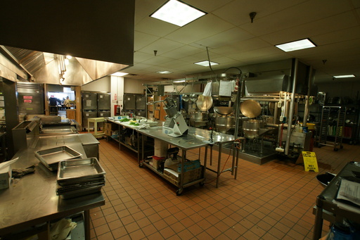 The kitchen at McMurdo, which cooks for over 1000 people. (click to enlarge)