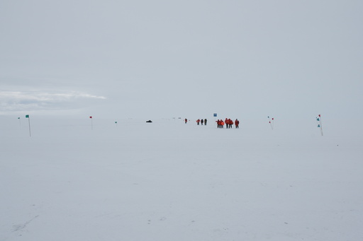 Walking out to the Happy Camper site. (click to enlarge)