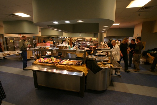 Some of the delicious food on offer for Christmas dinner. (click to enlarge)